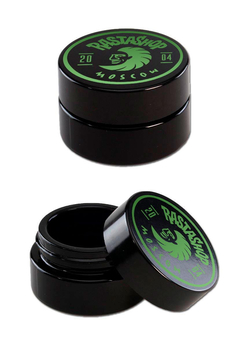Стеклянная банка Rastashop Glass Jar 50ml - Безопасность - Хранение - Контейнеры - Магазин ТОПовых приборов и аксессуаров для  курения  bongstore.ru
